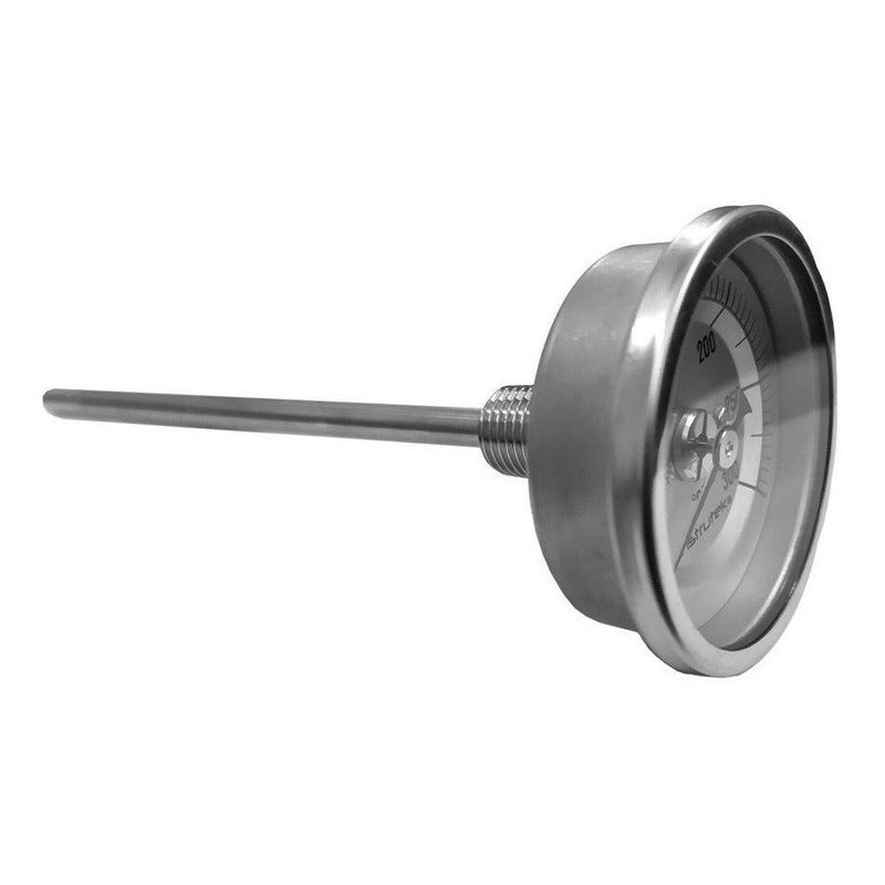 Oven Thermometer 2 INCH 0 TO 300°C, Stem 6", Thread 1/4"