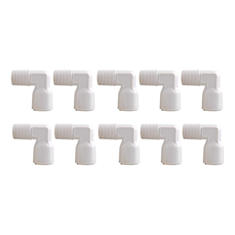 1/8 x 1/4 Elbow Connector for Reverse Osmosis 10 Pcs
