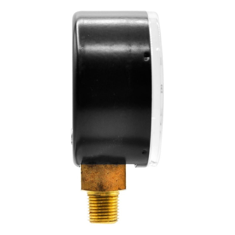 Manómetro 2", caja de ABS, 1/4" NPT, inferior, 300 psi