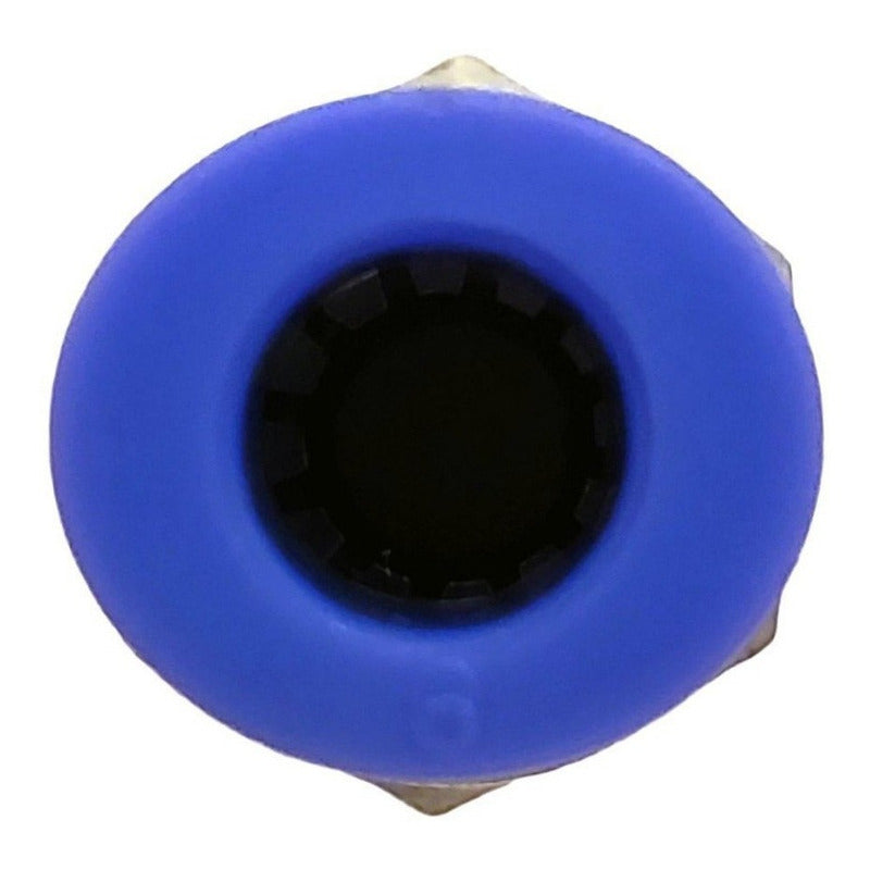 10 Pz De Conector/racor Neumático Recto Hembra 1/8 X 6mm