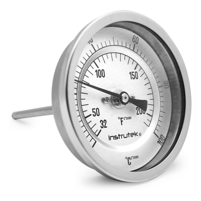 Oven Thermometer 3 IN 0 TO 100°C, 4 IN Stem, 1/2 Thread