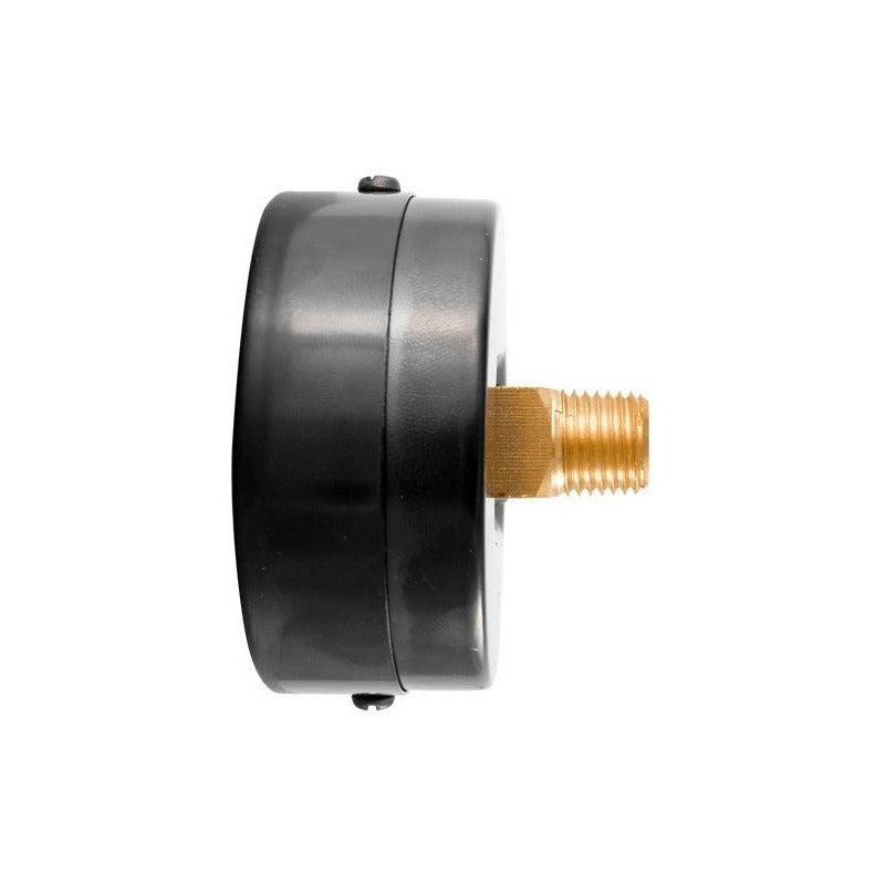 Manómetro 2.5", estándar, 1/4" NPT, posterior, 400 psi-kg/cm2
