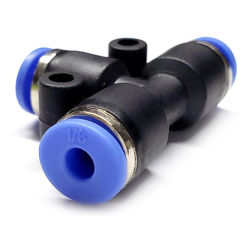 5 Pz Pneumatic Union Fitting On Tee 1/8