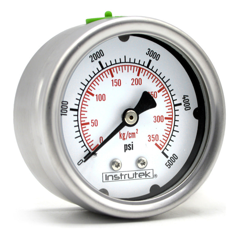 Manómetro 2.5", lleno de líquido (O.E.M.), 1/4" NPT, posterior, 5000 psi-kg/cm2