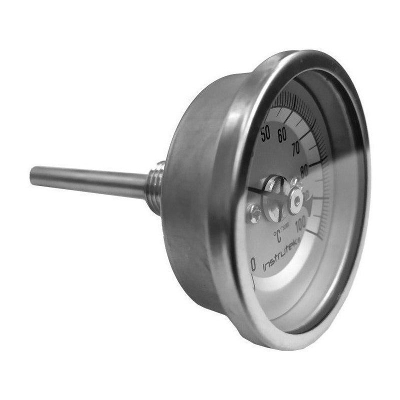 Oven Thermometer 2 INCH 0 TO 100°C, 2.5 Stem, 1/4 Thread