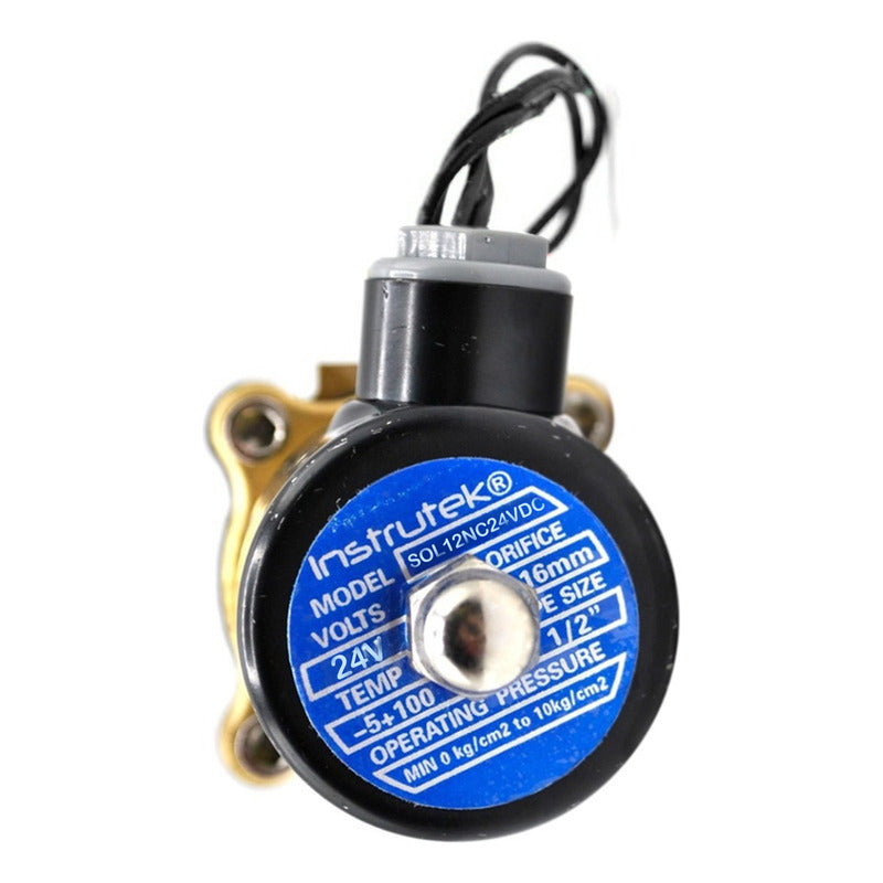 Solenoid Valve C/ 1/2 Npt, 24v (air, water)