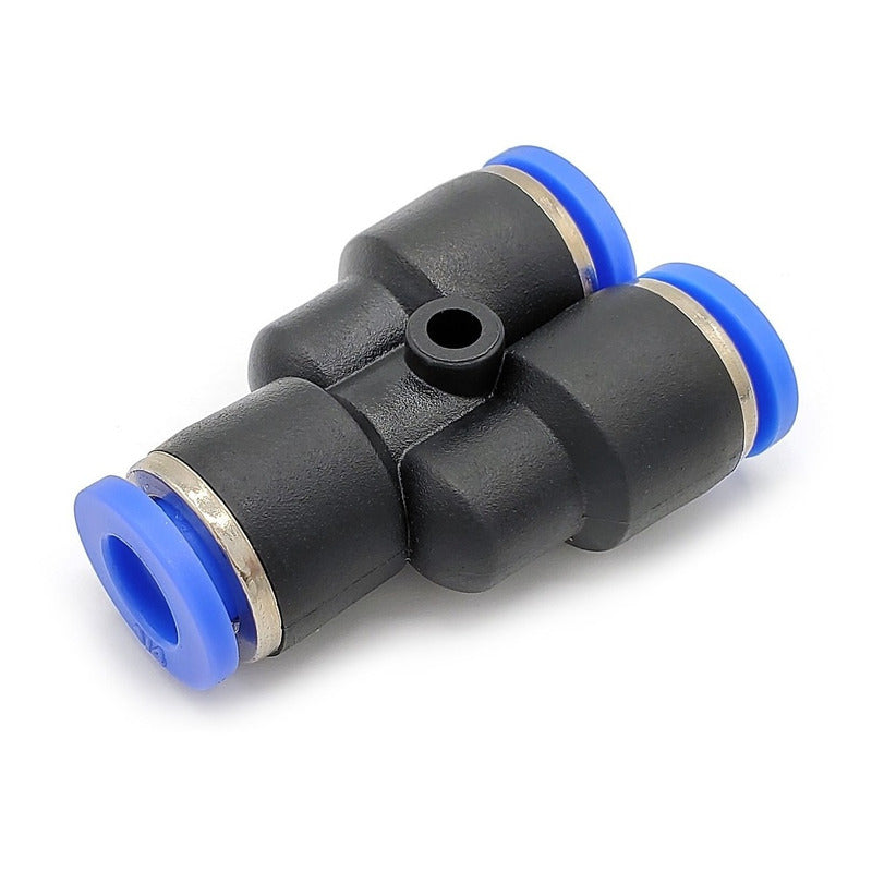 10 Pz Pneumatic Union Fitting Yee 1/4