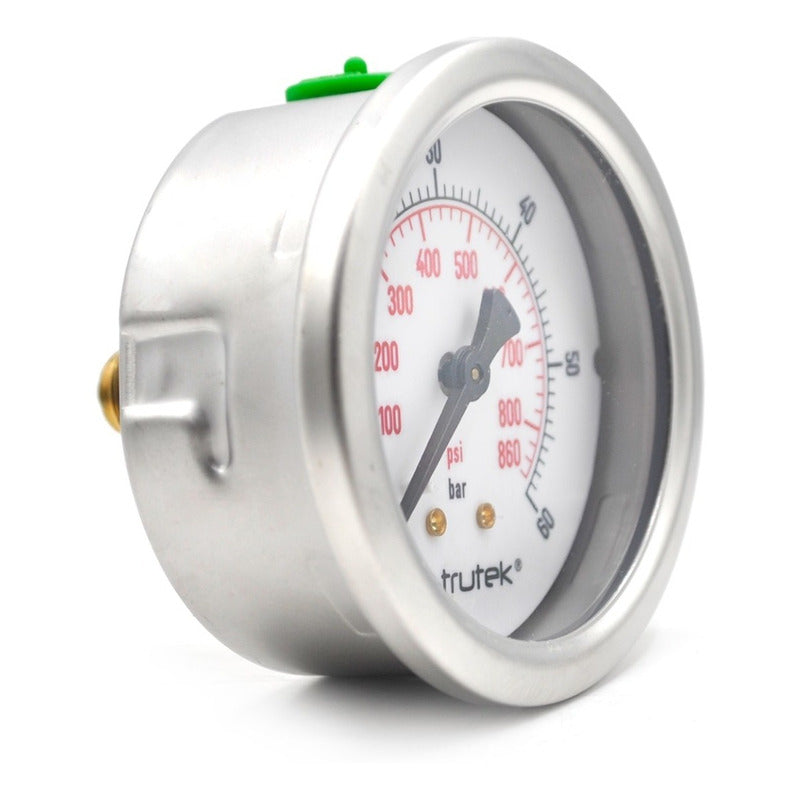 Manómetro Premium Inox Glicerina 2.5pLG 60 Bar Bspp