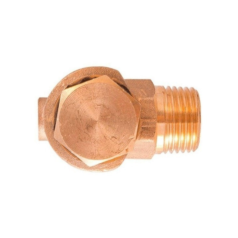 Angle Check (Relief) Valve For Compressor 1/2 X 1/2