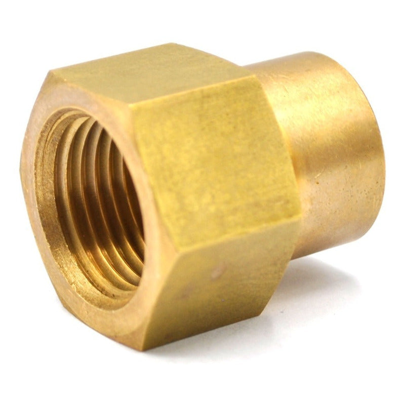 Brass Reducing Coupling From 1/2 Npt To 3/8 Npt 5 Pz