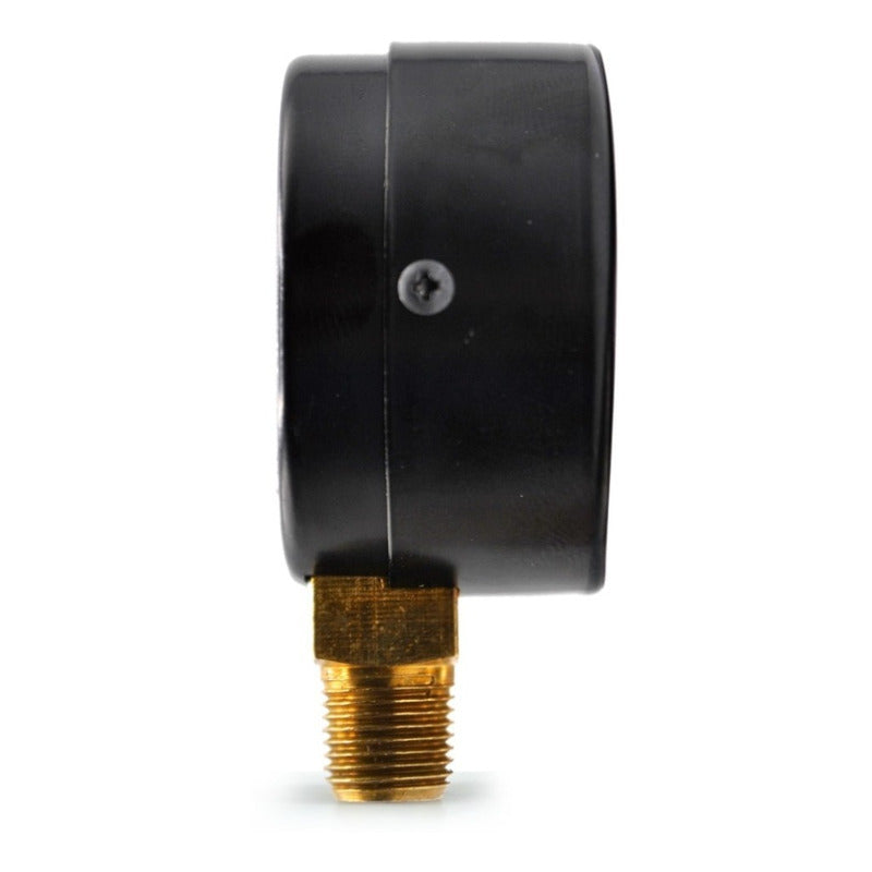 Manómetro 2", estándar, 1/4" NPT, inferior, 100 psi-kg/cm2