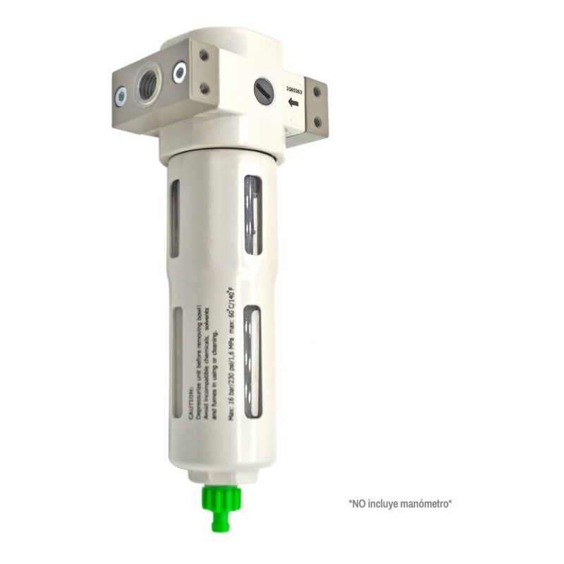 Filtro alta presión, 1/4" NPT