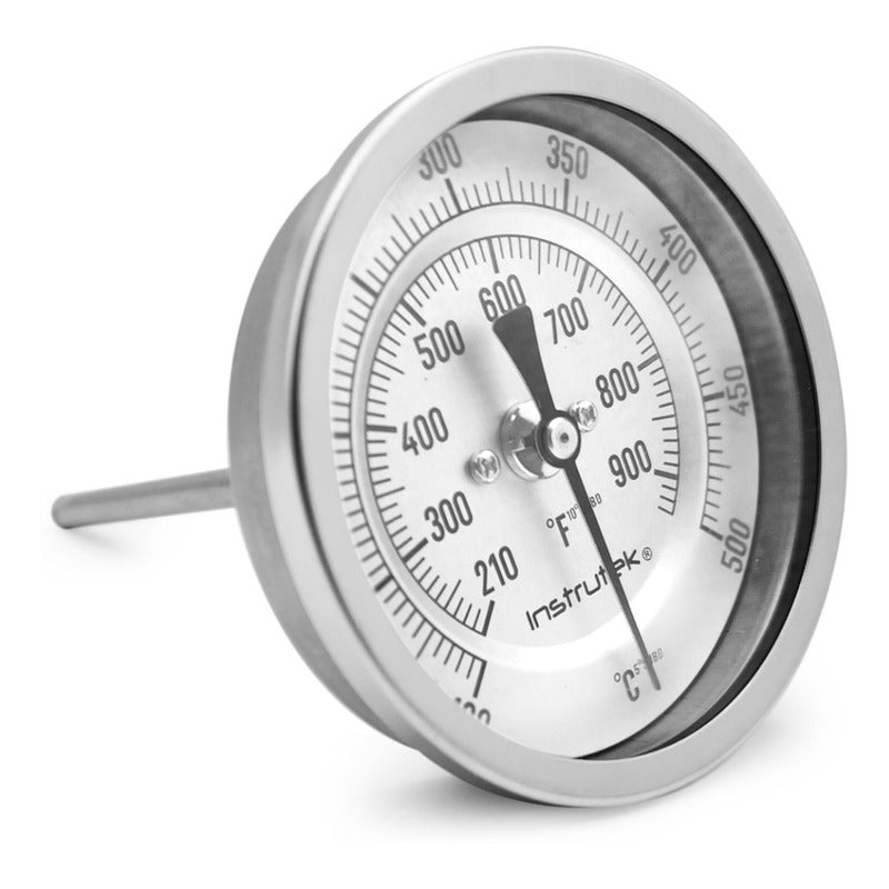 Oven Thermometer 3 IN 100 TO 500°C, 4 IN Stem, 1/2 Thread