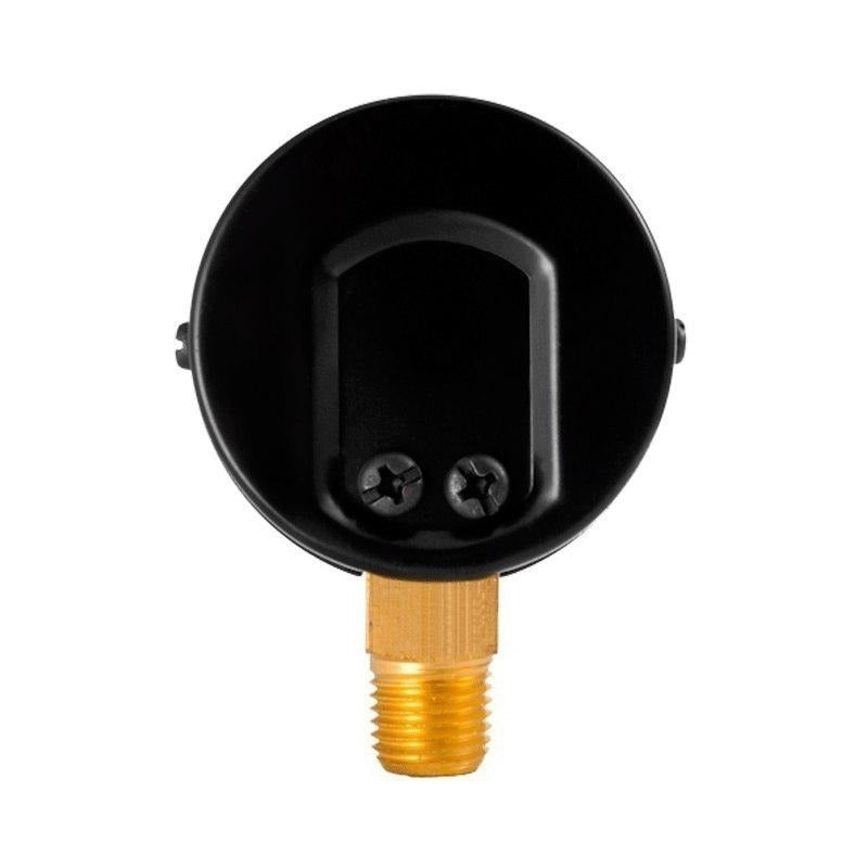 Manómetro 2.5", estándar, 1/4" NPT, inferior, 2000 psi-kg/cm2
