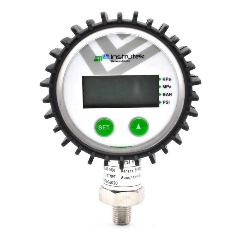 Manómetro Digital Alta Presión Con 2 Unidades De Medida