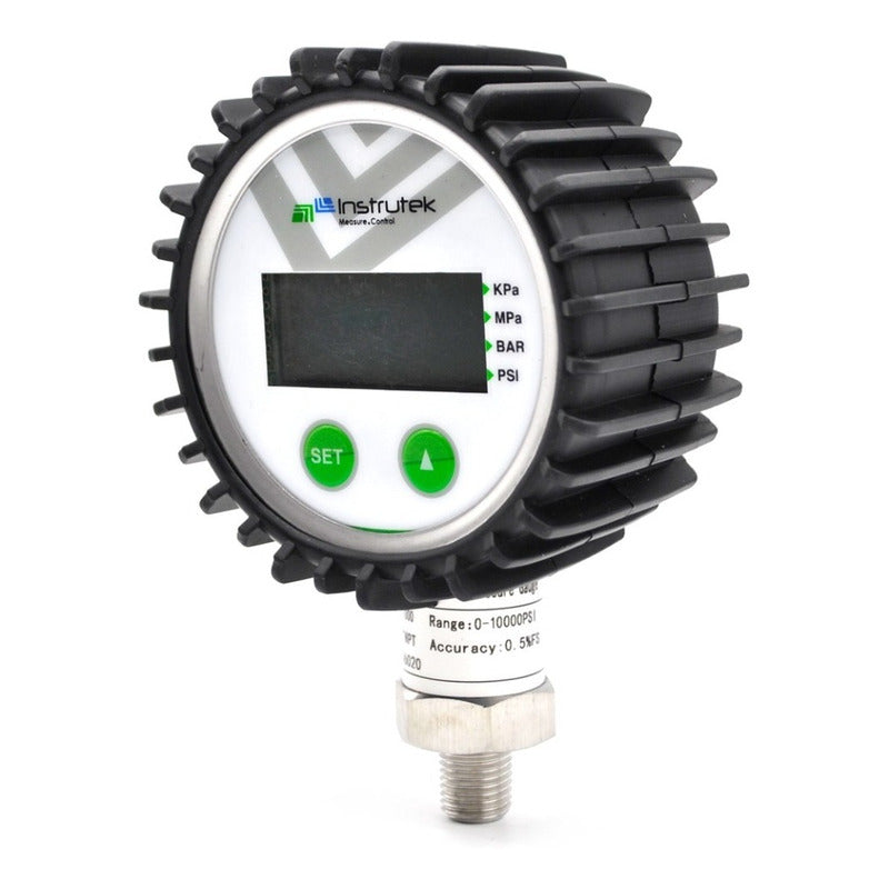 Digital Pressure Gauge 100 Psi + 3 Units of Measurement