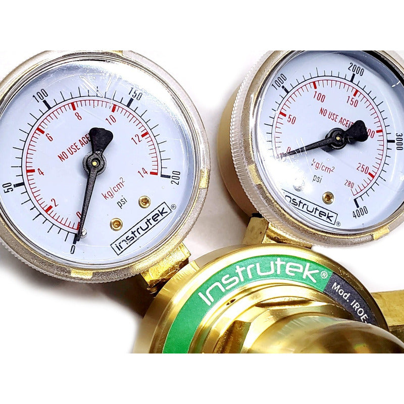 Regulador Para Oxígeno Industrial Con Válvula De Alivio