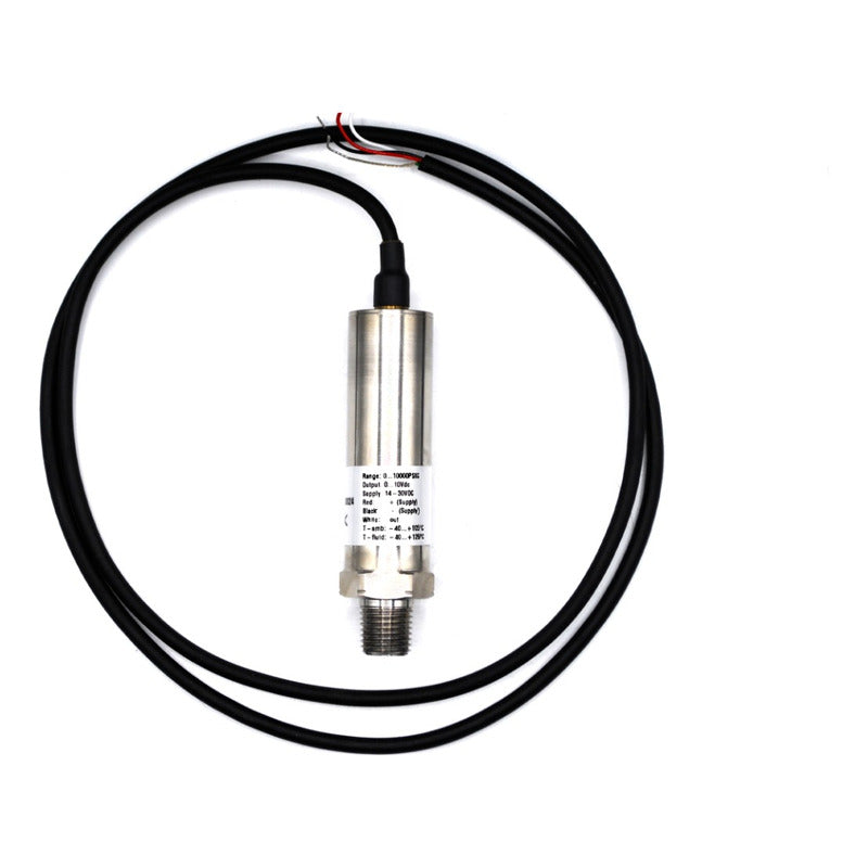 Pressure Transducer 10000 Psi 0 to 10 Vdc 1/4 Npt Thread