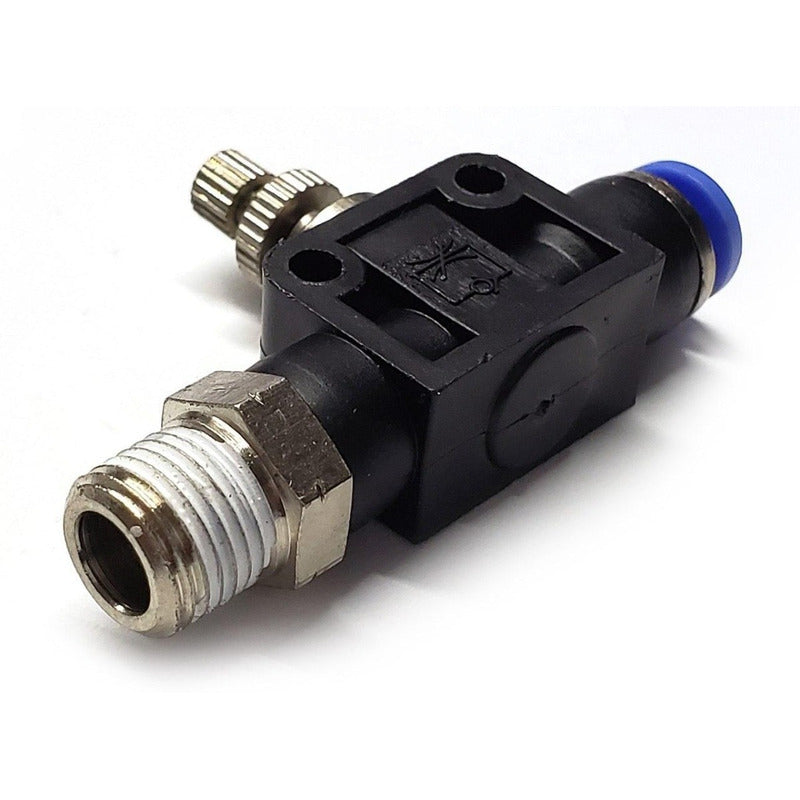 Regulador de flujo, 1/8" NPT x 1/8"