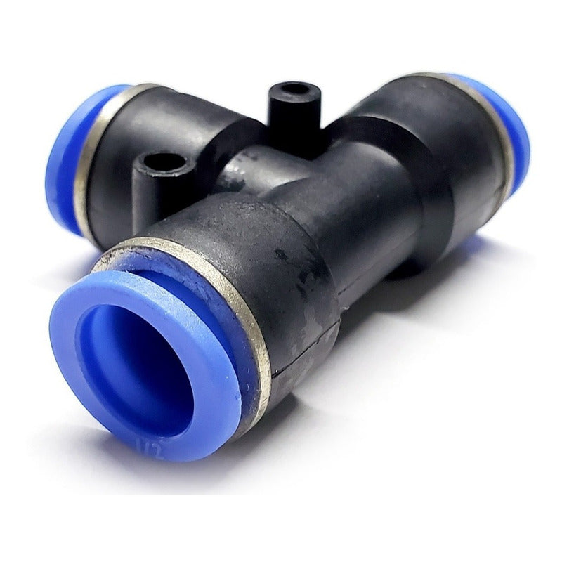 5 Pz Racor Unión Neumático En Tee 1/2