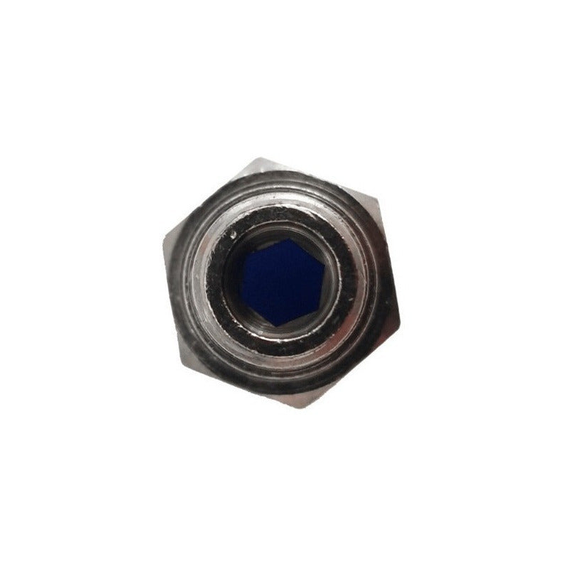 10 Pcs Straight Pneumatic Quick Connector/Fitting 1/4npt X 12mm