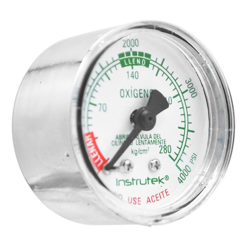 Medical Oxygen Manometer 2 PLG High Pressure 4000 Psi