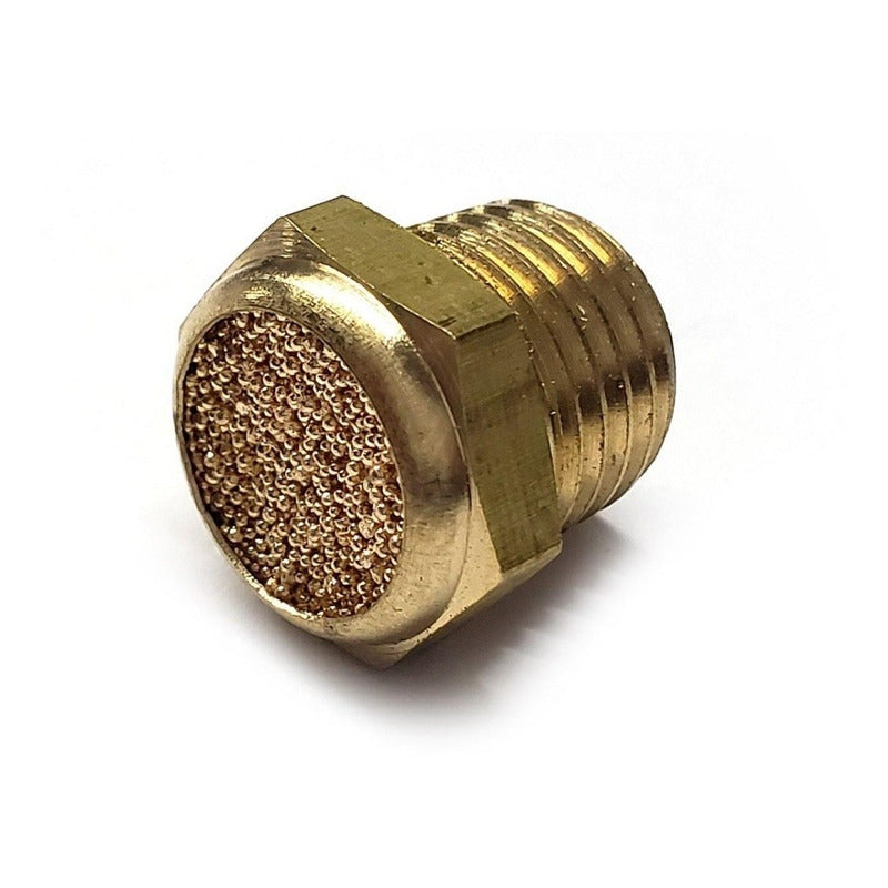 Bag of 10 pcs Flat Pneumatic Silencer 1/4 Npt