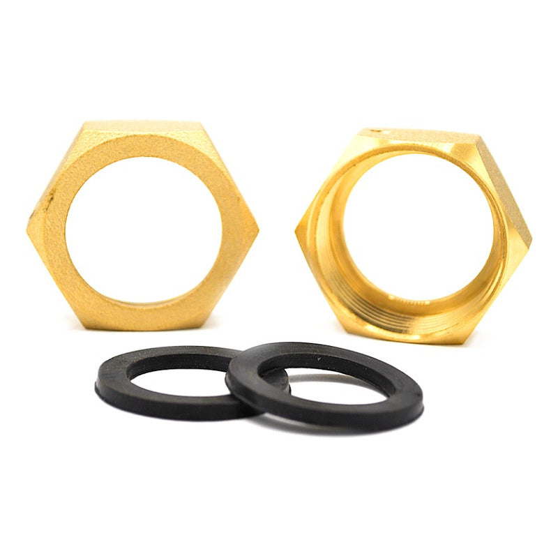 Conectores De Latón Para Medidores De Agua, Rosca De 1in Npt