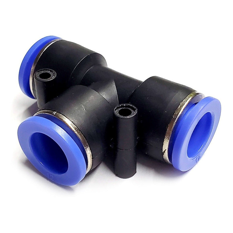 5 Pz Racor Unión Neumático En Tee 12mm