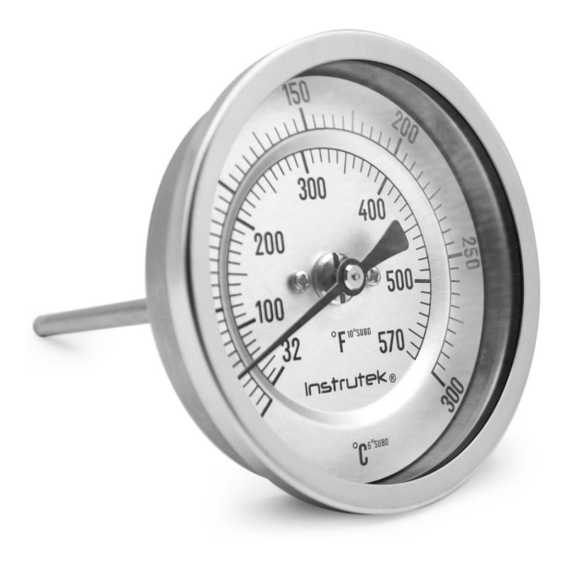 Oven Thermometer 3 IN 0 TO 300°C, 4 IN Stem, 1/2 Thread