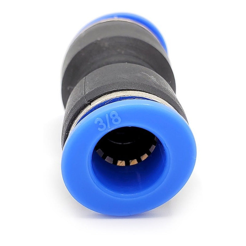 10 Pz Reducción Neumática Recta 1/2 A 3/8