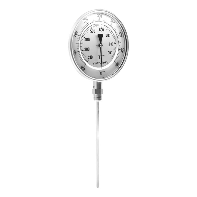 Oven Thermometer 6 PLG 100 A 500°c Stem 9 Thread 1/2 Npt