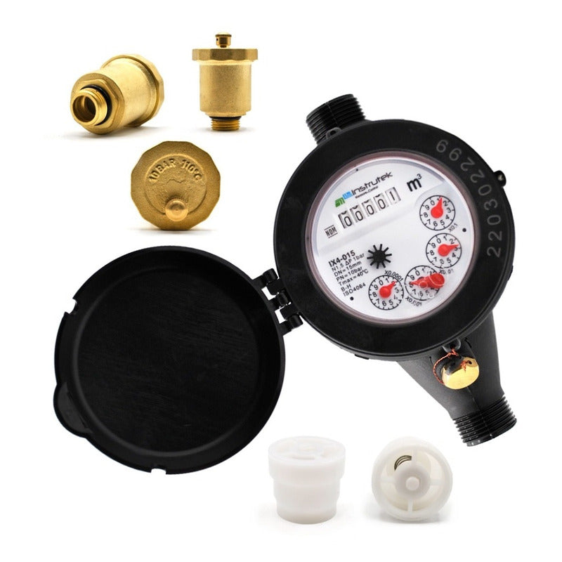 Certified Water Meter Kit 1/2 With Anti-return Check