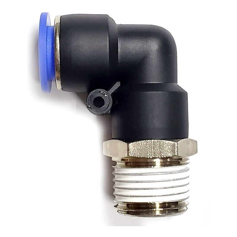 5 Pc of Pneumatic quick connector/fitting Elbow 1/2 Npt X 1/2