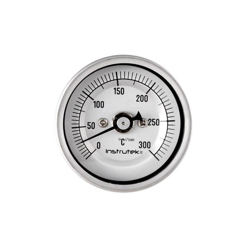 Oven Thermometer 2 INCH 0 TO 300°C, Stem 6", Thread 1/4"