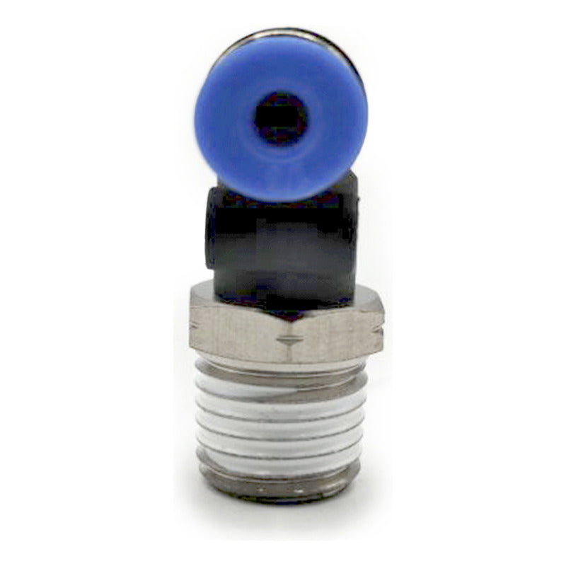 10 Pcs Pneumatic Quick Connector/Fitting Elbow 1/4 Npt X 1/8