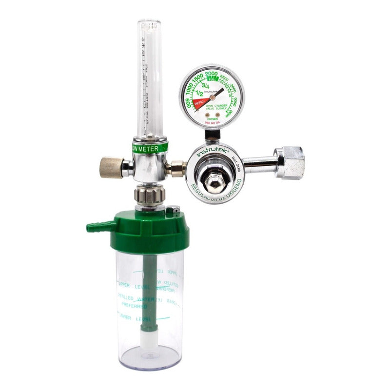 Regulador Oxígeno Medicinal Tipo Diafragma Cga540 0-15 Lpm