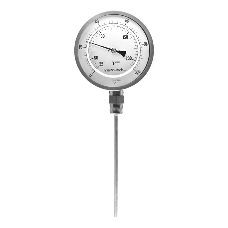 Oven Thermometer 5 PLG 0 A 100°c Stem 9 ¨, Thread 1/2 Npt