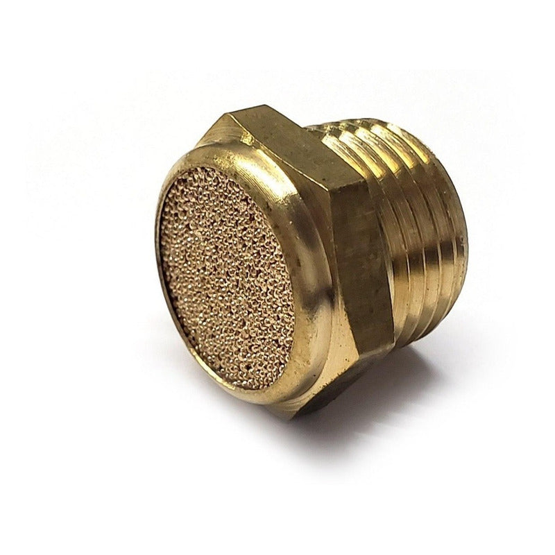 Bolsa 5 Pzas Silenciador Neumático Plano 3/8 Npt