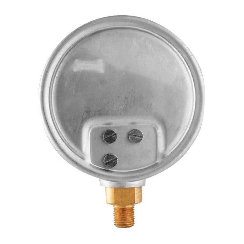 Stainless Steel Glycerin Pressure Gauge 4 IN, 60 Psi (Air, Water)