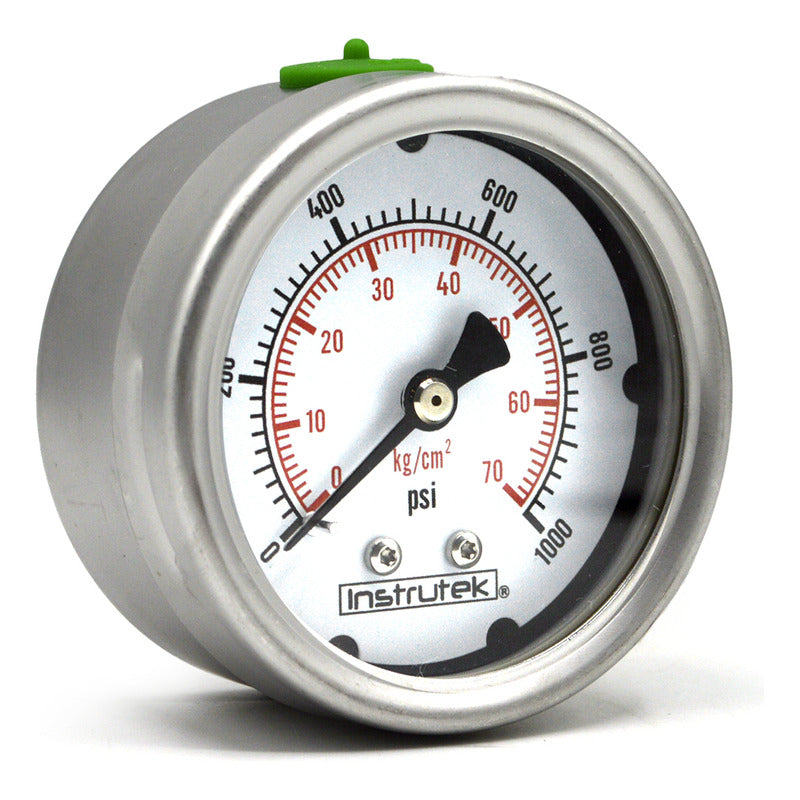 Manómetro 2.5", lleno de líquido (O.E.M.), 1/4" NPT, posterior, 1000 psi-kg/cm2
