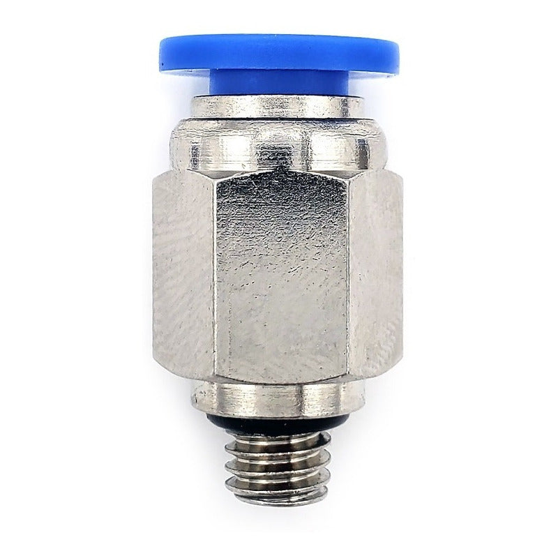 10 Pc Of Straight Pneumatic Quick Connector/fitting M6 X 1/4