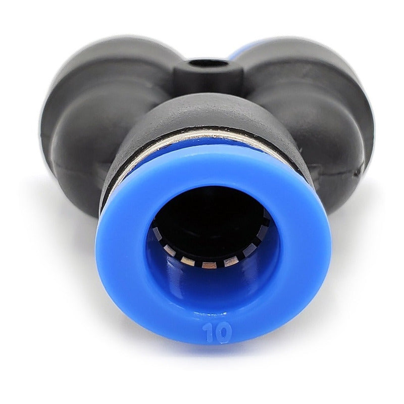 10 Pc Yee Pneumatic Union Fitting 10mm