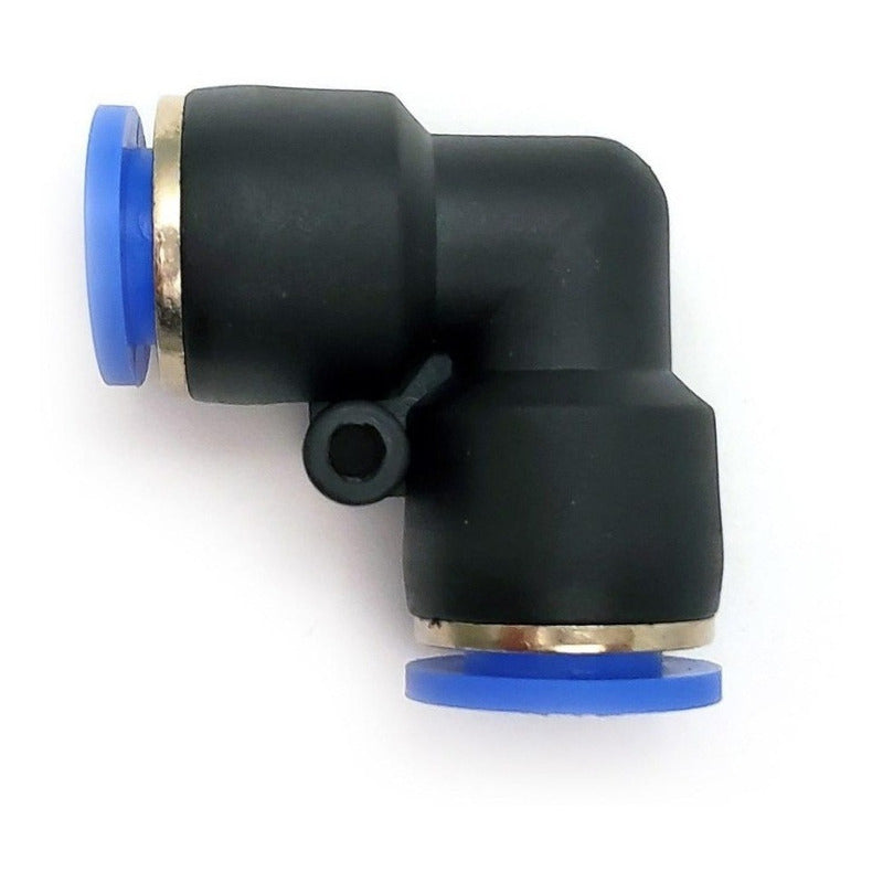 5 Pz Racor Unión Neumático En Codo 3/8 X 3/8
