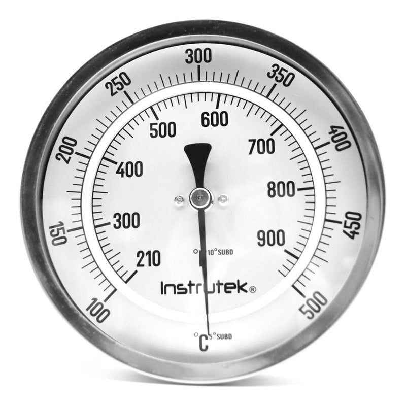 Oven Thermometer 5 PLG 100 A 500°c Stem 9, 1/2 Npt Thread