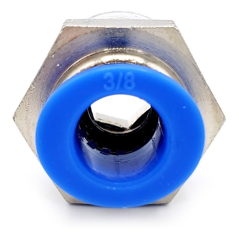 5 Pc of Straight Pneumatic Quick Connector/Fitting 1/2 Npt X 3/8