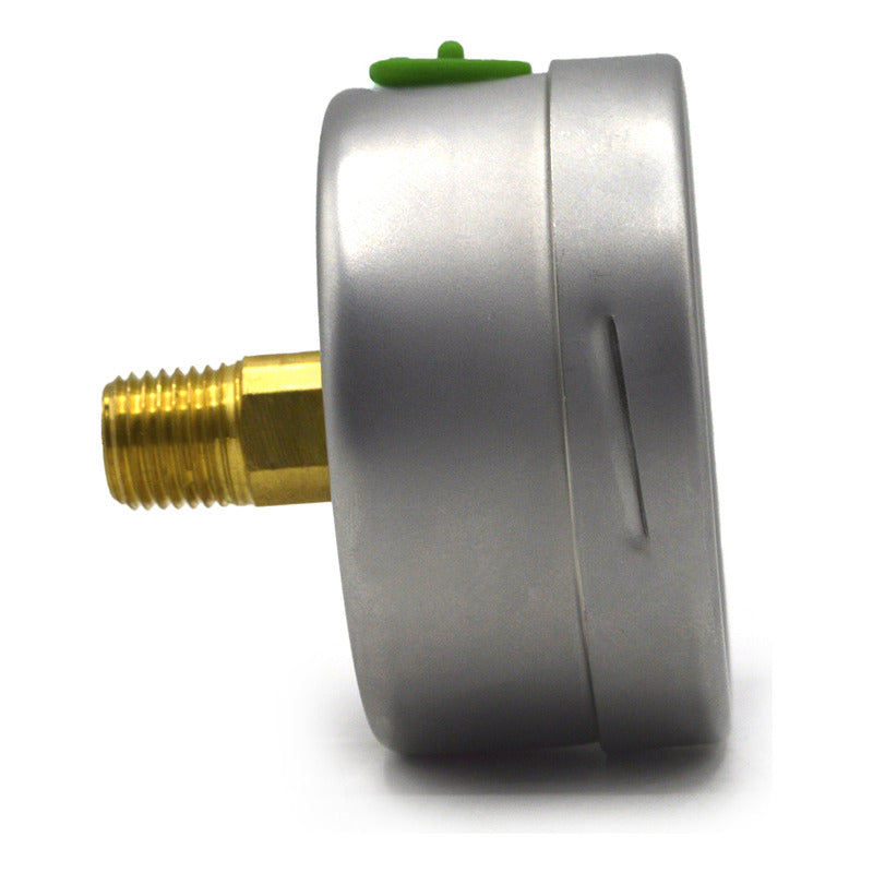 Stainless Steel Glycerin Pressure Gauge 2.5 IN, 200 Psi (air, water)