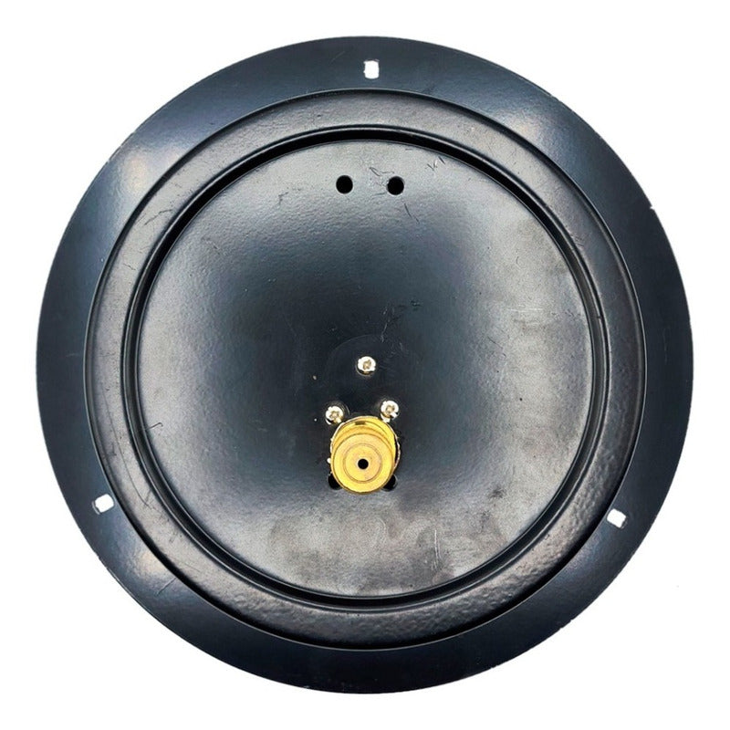 8 PLG Face Pressure Gauge, 160 Psi, Rear Connection.