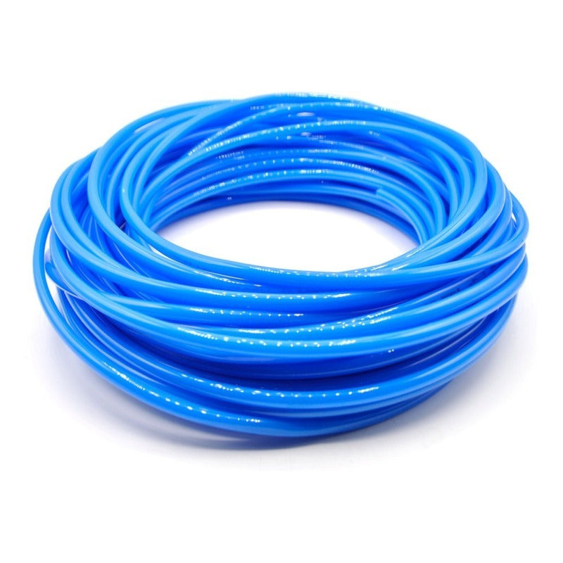 Blue Polyurethane Air Hose (tubing) 1/4 200 Mts