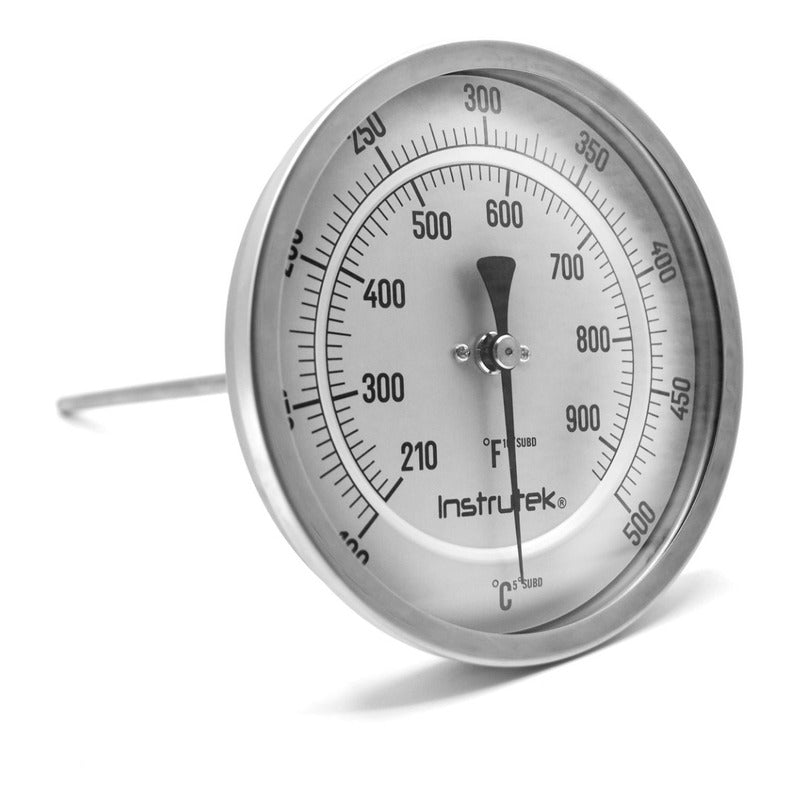 Oven Thermometer 6 PLG 100 A 500°c Stem 9, 1/2 Npt Thread